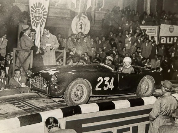 AC Ace at 1956 Mille Miglia - #234 Bruno Ferrari / Franco Dari