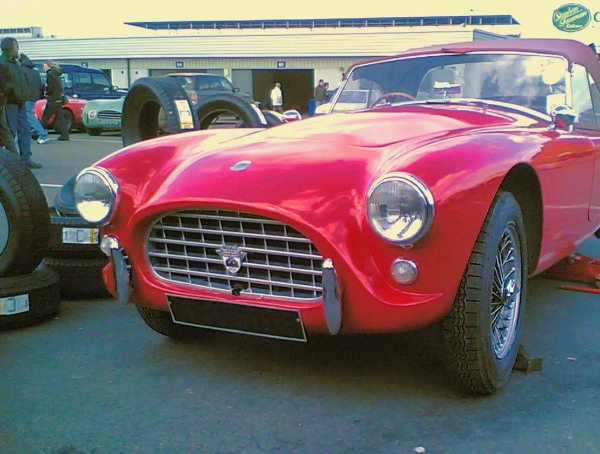AC Ace fitted with 5.50&nbsp;R16 Michelin X Tires