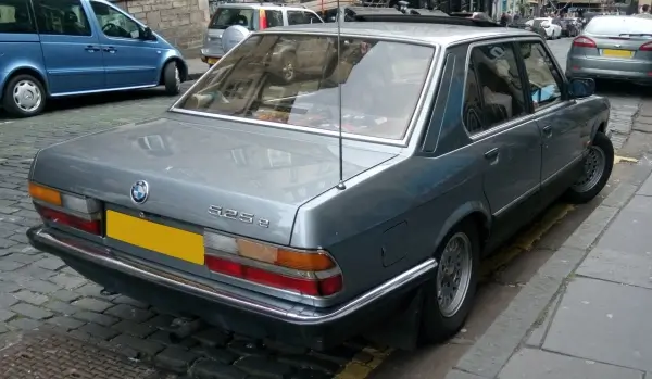 Click to Enlarge 1985 BMW 5 Series 525e Tires