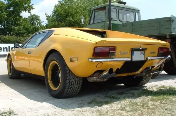 Click to Enlarge De Tomaso Pantera Rear