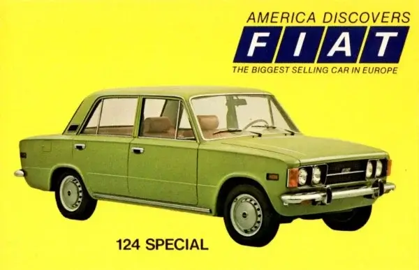 Click to Enlarge 1972 Fiat 124 Special Sedan