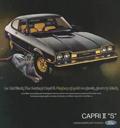 Ford Capri III Advert
