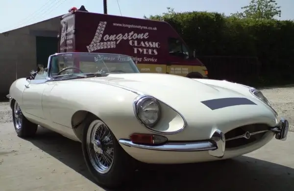 Jaguar E Type Convertible at Longstone