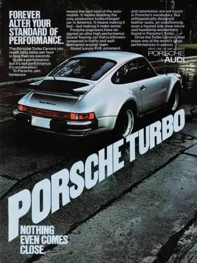 1977 Porsche Turbo Carrera Tires
