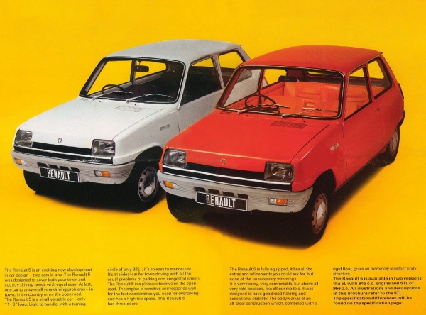 1973 Renault 5L & TL
