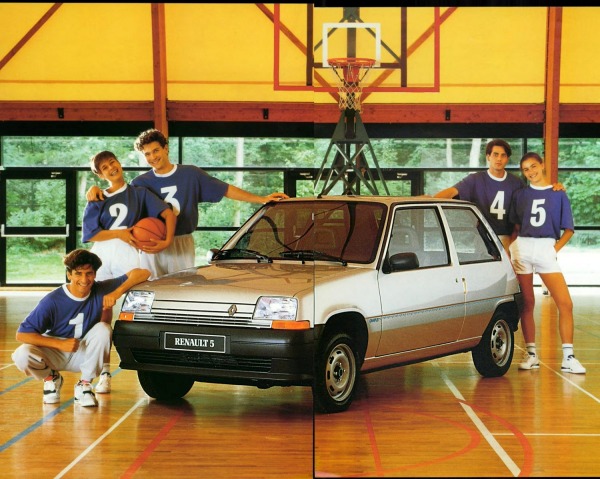 1989 Renault 5 Campus Dutch Brochure