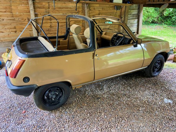 Renault 5 Cleveland Cabriolet On 145HR13 PIRELLI CINTURATO CA67 Tires