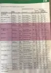 Click to enlarge 1984-85 Volkswagen Golf Tire Pressures by Michelin